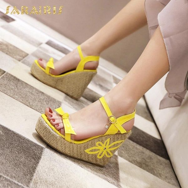 

dress shoes sarairis 2021 arrivals plus size 46 buckle strap summer sandals women butterfly party pumps woman, Black