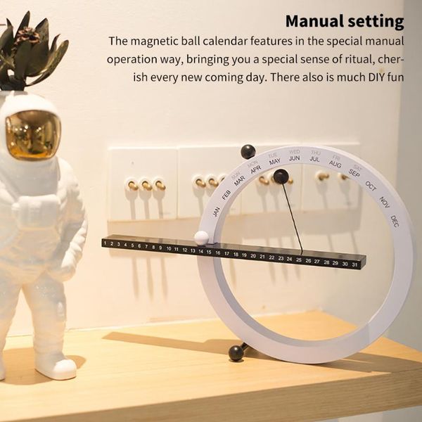 

creative clock perpetual wall calendar novelty home decor european style living room bedroom ornaments clocks