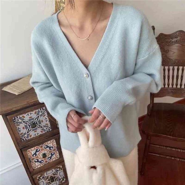 

2colors korean style women autumn winter cardigans sweater coat female soft elegant short vintage knitwear cardigan female n0239, White;black