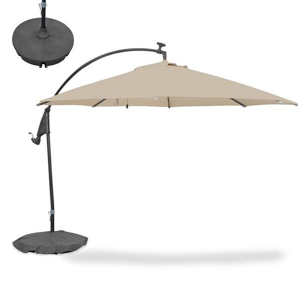 

shade outdoor patio umbrella base canopy cover parasol protector stand weatherproof heavy duty cloth
