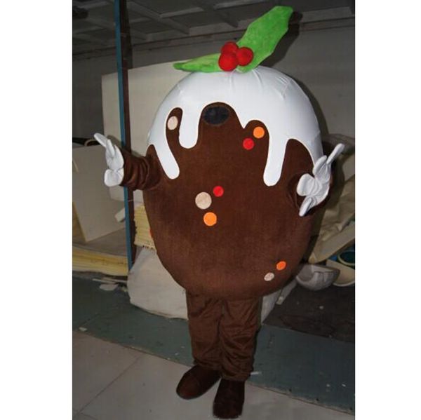 Halloween Chocolate Beans Mascot fantasia de desenho animado personagem Carnival Festival Dress Fanche Dress Xmas Tamanho dos adultos Festa de aniversário Roupa ao ar livre