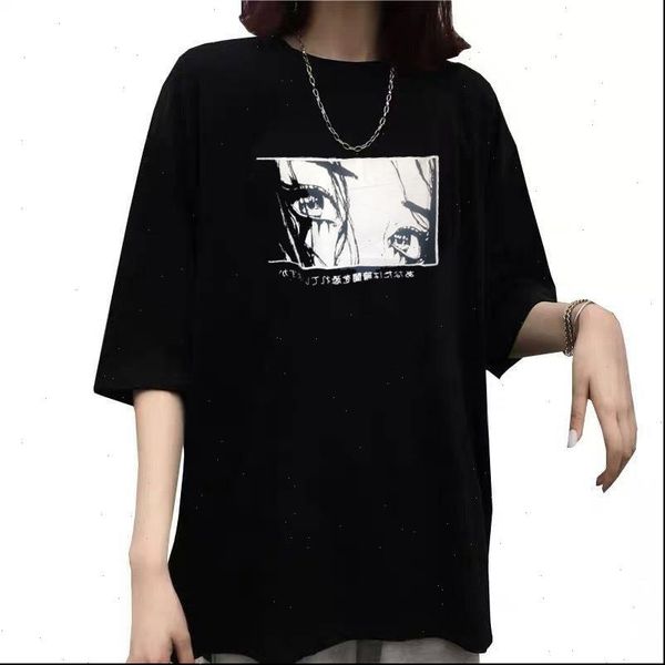 

pudo womens t shirts hjn are you afraid of the dark japanese shirt harajuku style aesthetic anime tee hipsters, White