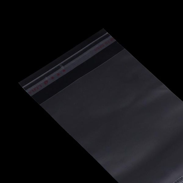 

jewelry pouches, bags 100pcs/set plastic packing bag transparent self adhesive opp 7x13cm, Pink;blue