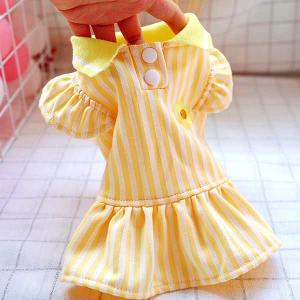 

teddy dog cloth summer thin pet cat products ing skirt spring and autumn