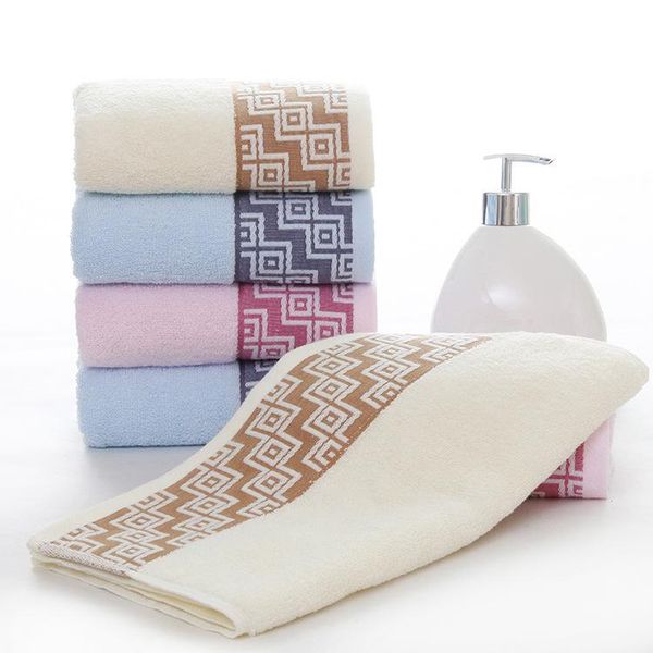 

towel christmas purple pure cotton 34x75cm soft for gift