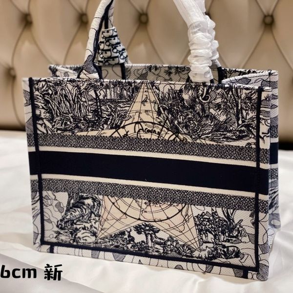 

new shopping bag, bok tote, blue pentagram, 3d embroidery, designers bags ysj