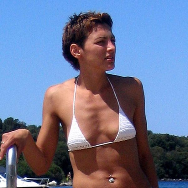 

two-piece suits 13 colors hand crochet women's micro swimwear extreme cotton mini bikini sunbathing