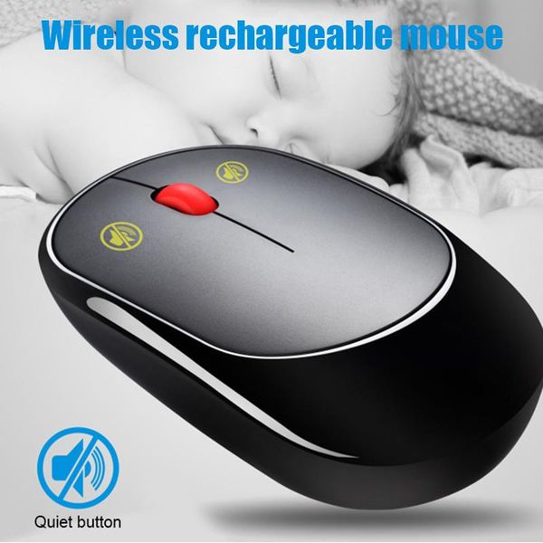 

wireless chargeable silent mouse lapoffice business deskhome games h- mice