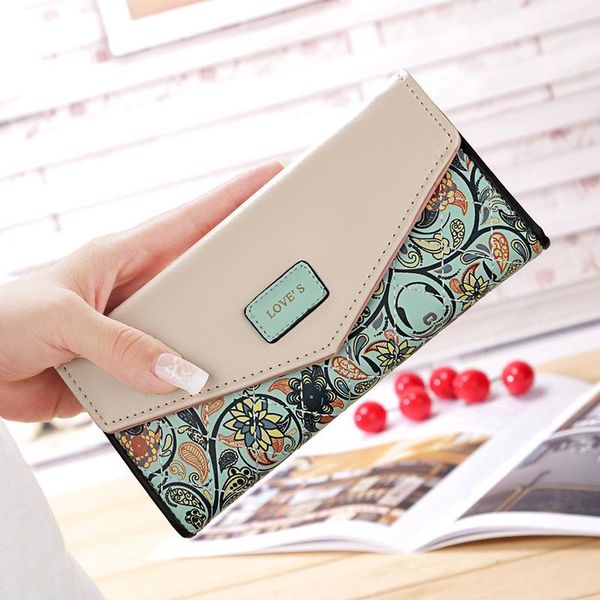 

wallets women's purse 2021 long imitation leather wallet multi-functional collection fashion atmosphere clutch bag, Red;black