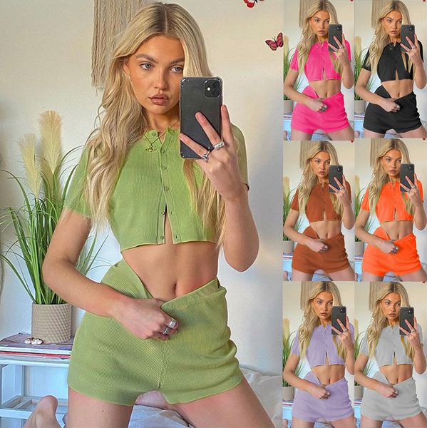

women's tracksuits spring and summer 2021 home wear european american sportswear suit, Gray