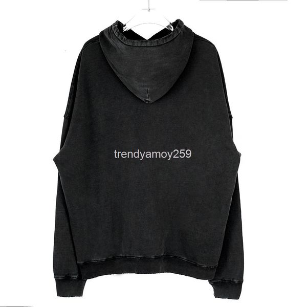 

women's hoodies & sweatshirts 21 winter high street german chariot portrait rock band printed plush loose hoodie b home, Black