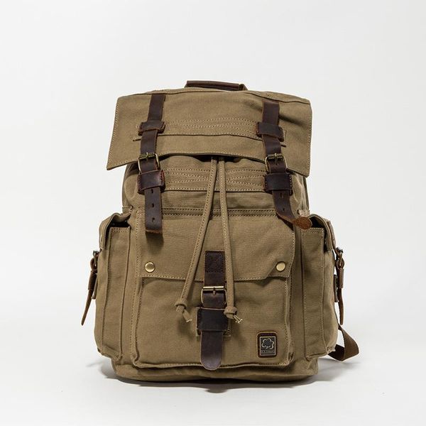 

backpack men,school men's canvas college vintage lapfor women