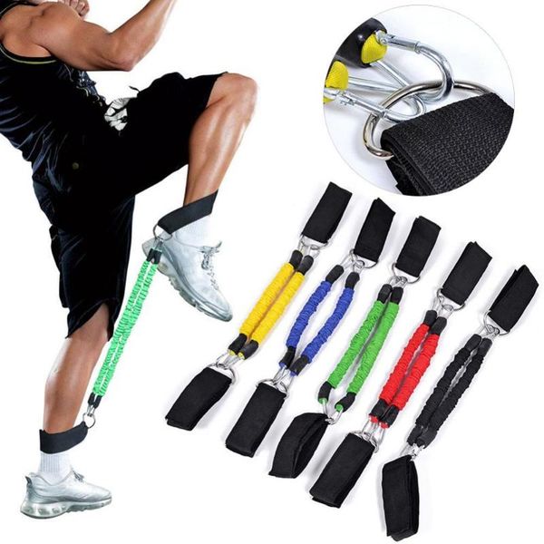 

resistance bands light weight elastic fitness equipment natural latex non-slip leg jump muscle pull rope strength training band