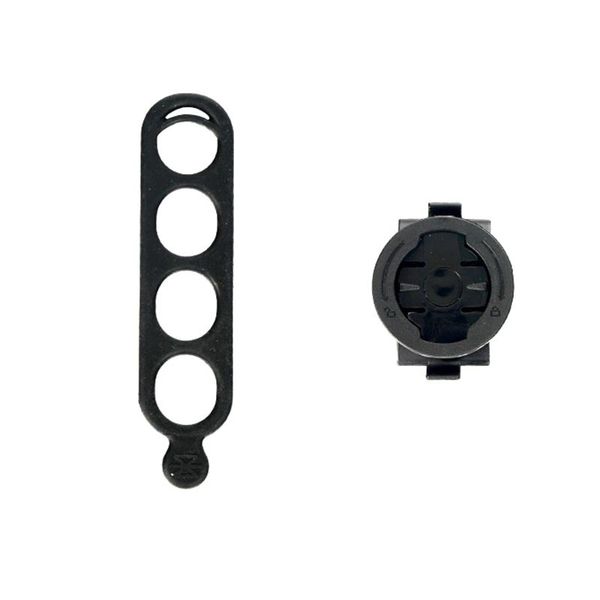 

car & truck racks 1pcs bicycle computer bracket rotatable handlebar silicone and nylon front black safe accessories #17g