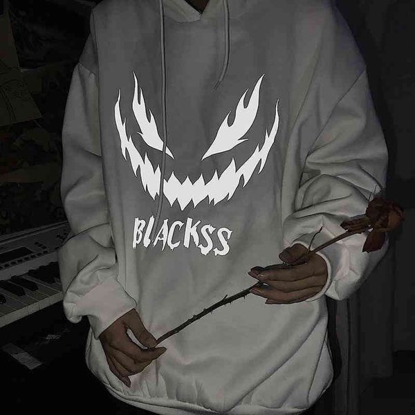 

christmas sweatshirt mens thin reflective hip hop hoodi streetwear casual autum cloth hipster spring hoodie mal, Black