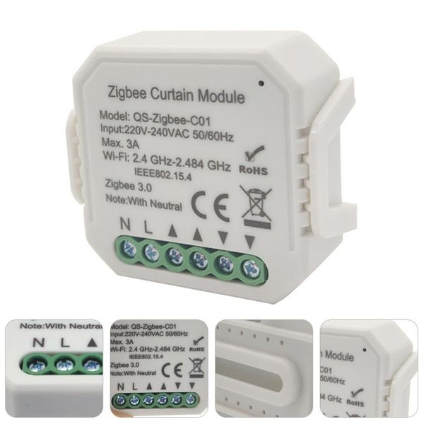 

smart home control intelligent curtain remote controller module diy tool