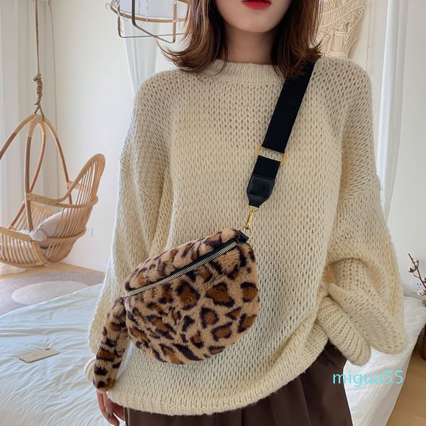 

female winter bag fur women bags fashion trend ladies shoulder purse casual diagonal handbag small chest purses