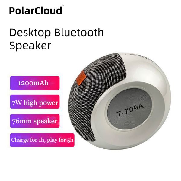 

portable speakers t709a wireless speaker support bluetooth stereo subwoofer snail small audio plug-in mini