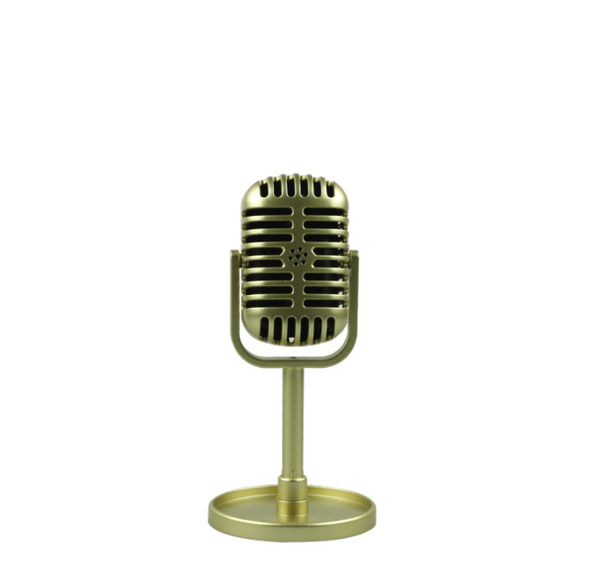 

microphones 20pcs simulation classic retro dynamic vocal microphone vintage style mic universal stand for live performanc studio record