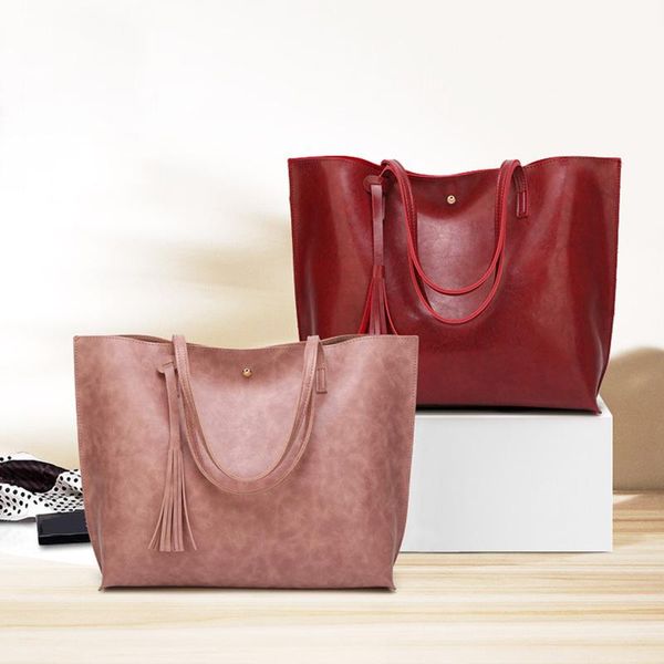 

waist bags brand women leather handbags women's shoulder female messenger bag large capacity ladies casual tote bolsa feminina