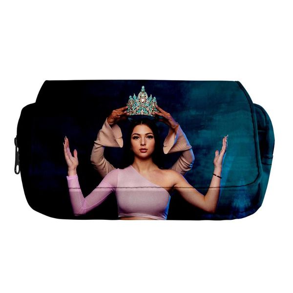 

cosmetic bags & cases eva queen boy girl child stationery storage bag double layer pencil simple student pen