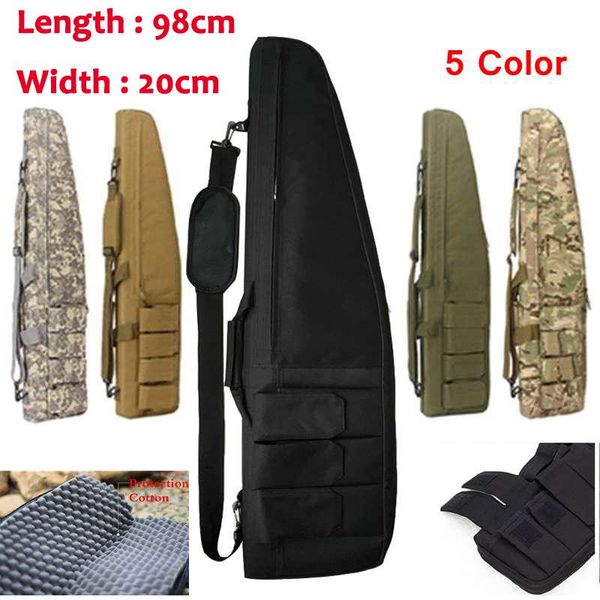 

stuff sacks 98cm 118cm hunting s gun bag tactical rifle case backpack scabbard outdoor sports carrying shoulder
