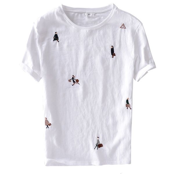 

men's t-shirts brand casual white shirt men summer fashion t-shirt mens round neck solid t shirts male breathable camiseta chemise 76o, White;black