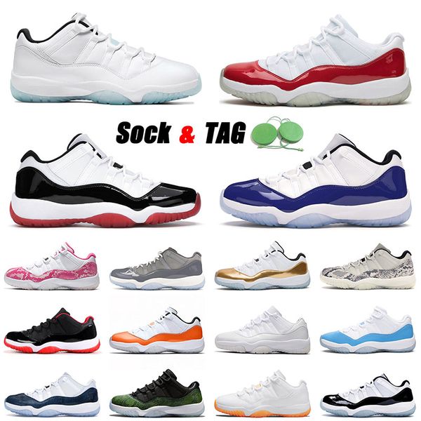 

wholesale 2021 basketball shoes legend blue varsity red men women jumpman low concord bred 11 11s sports outdoor sneakers 36-47