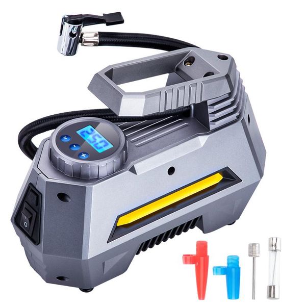 

inflatable pump 12v car air portable electric tire inflator compressor mini auto digital for motorcycle balls tyre