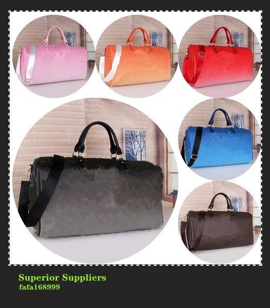 

2021 fashion printed cloud designer men women travel bag duffle bag, leather luggage handbags large capacity sport 50cm no.014