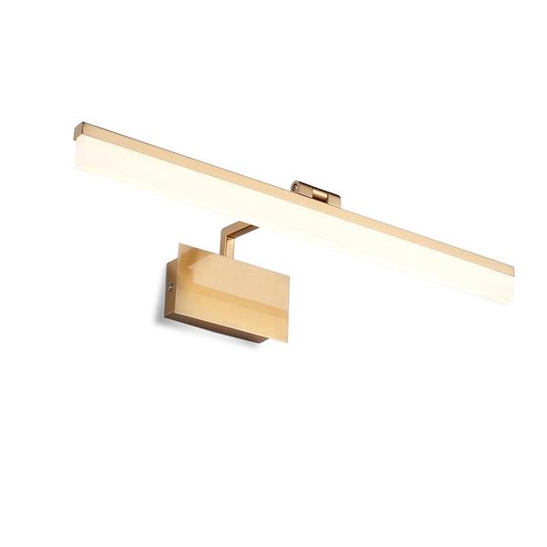 

modern wall light led mirror water proof bathroom lights golden lamp