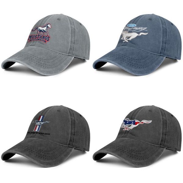 

stylish ford mustang 3d effect flag gt denim baseball cap sports hats logo white logo flash gold ford distressed for sale, Blue;gray
