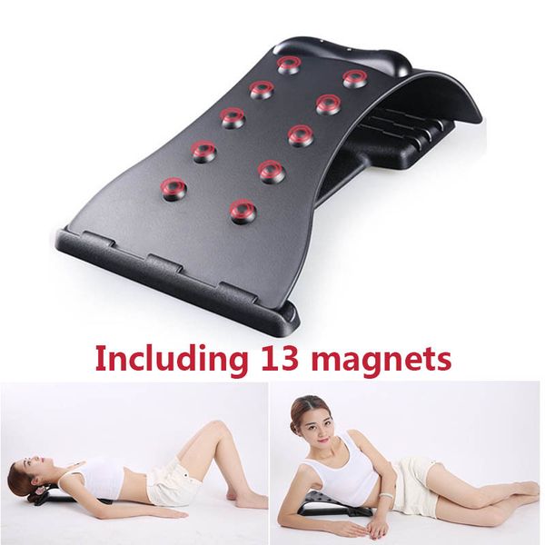 

magnetic back stretching neck massage cervical traction pain relief accupressure magic stretcher fitness equipment stretch relax