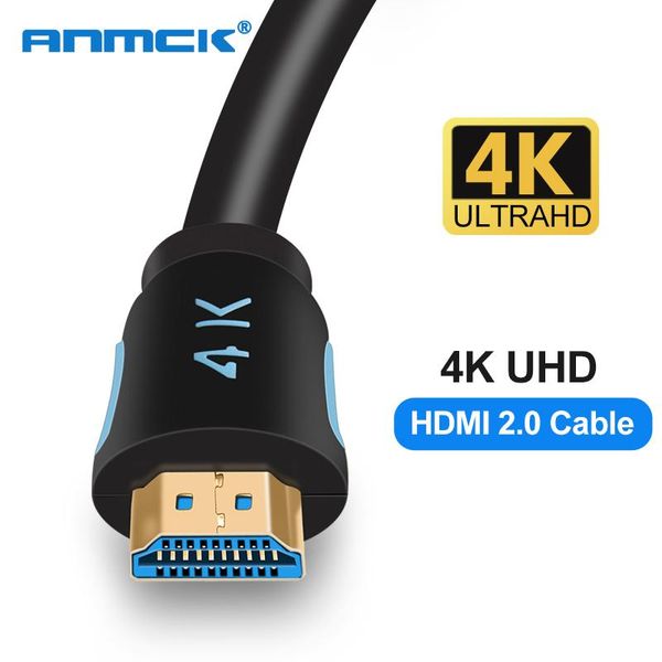 

audio cables & connectors anmck cable 2.0 to 3m 5m 8m 10m 15m support 3d arc hdr 4k 60hz ultra hd for splitter switch ps4 tv box projec