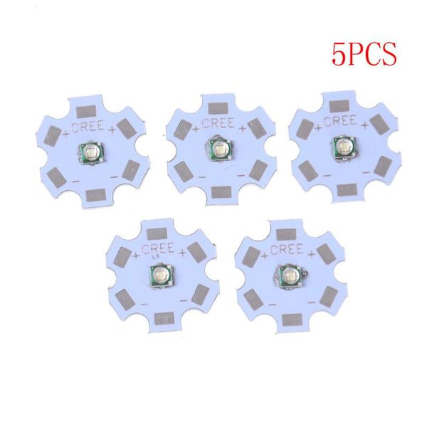 

5pcs high power cree led green light emitter diode chip with 16mm 20mm modules