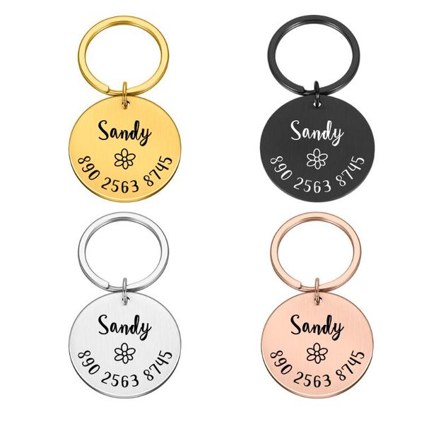 

dog tag,id card anti-lost id tag collar personalized pet engraved name for cat puppy accessories
