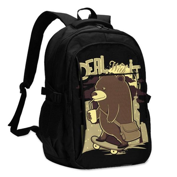 

backpack skateboard backpacks charger usb trekking runner large casual bags