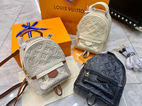 

louis vuitton monogram mini backpack lady genuine leather designer backpacks fashion back pack fow women handbags presbyopic mini shoulder p