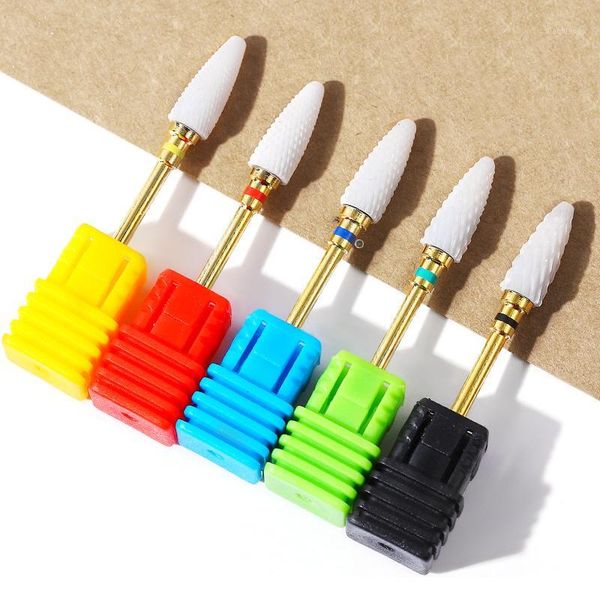 

1pcs beauty manicure ceramic grinding trimmer pedicure electric nail file polishing machine head tools1