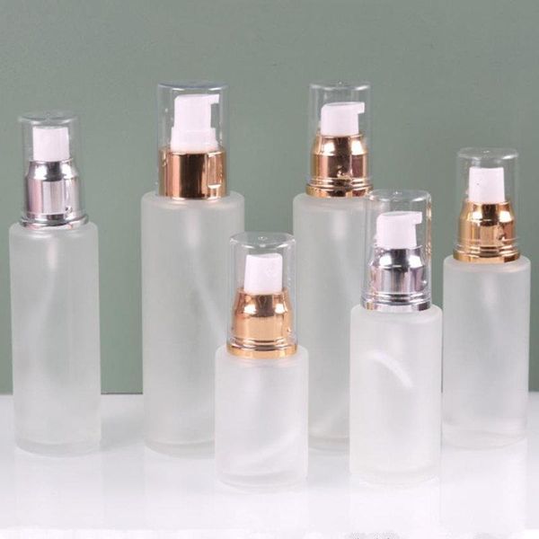 

storage bottles & jars 100pcs 30ml 40ml 50ml travel lotion empty bottle atomizer spray perfume glass for cosmetic container