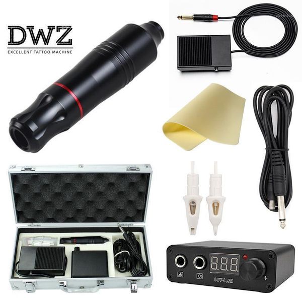 

tattoo pen set machine stainless steel box student beauty tools supplies cartridge1