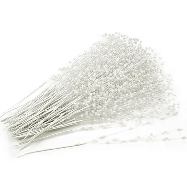 

decorative flowers & wreaths 10 pearl sprays wedding stem beads favor craft flower bouquet fascinator decor