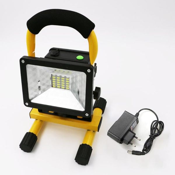 

portable lanterns 2400lm led spotlight camping light searchlight rechargeable handheld work lantern