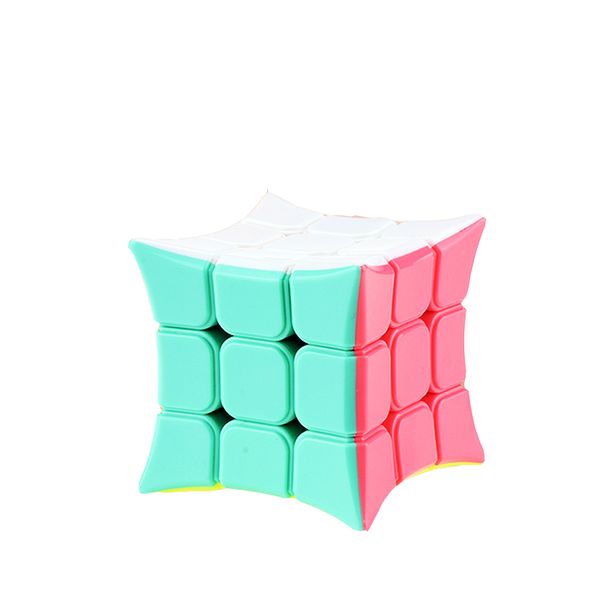 

yongjun yj 3x3x3 speed magic cube stickerless professional educational candy concave cube puzzle toys for children