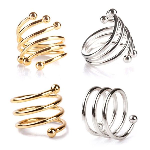 

napkin rings pteris flowers holder table dinner towel decoration for wedding christmas party el banquet silver gold