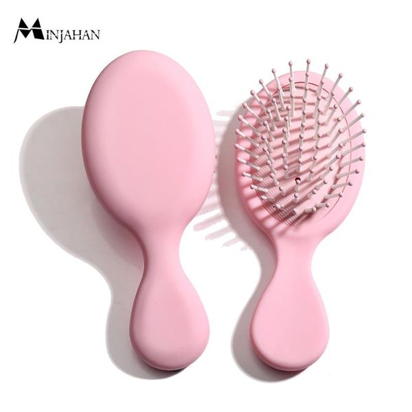 

hair brushes 1pc abs comb professional healthy paddle cushion loss massage brush hairbrush scalp care, Silver