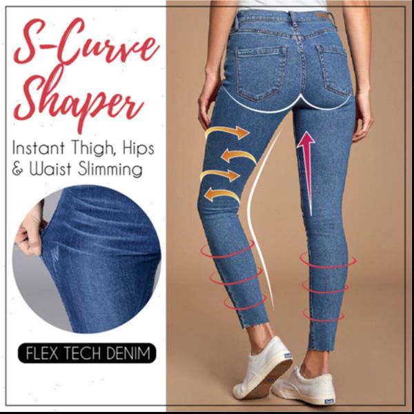 

women legging fake denim jeans leggings push up high waist slim stretch pencil pants xrq88 drop, Black