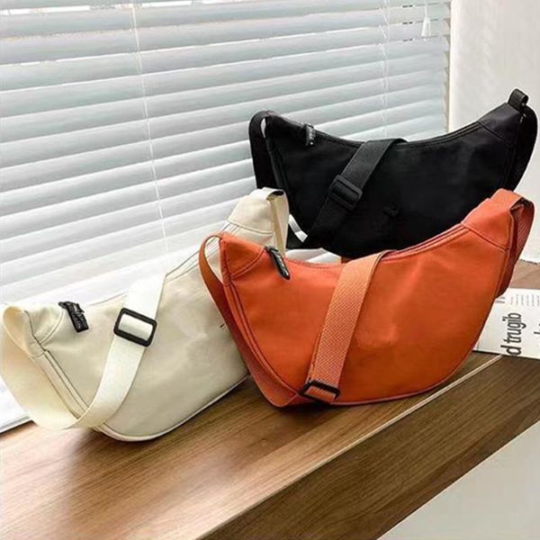 

black shoulder bag 2021 women fashion designer handbags crossbody bags nylon waist