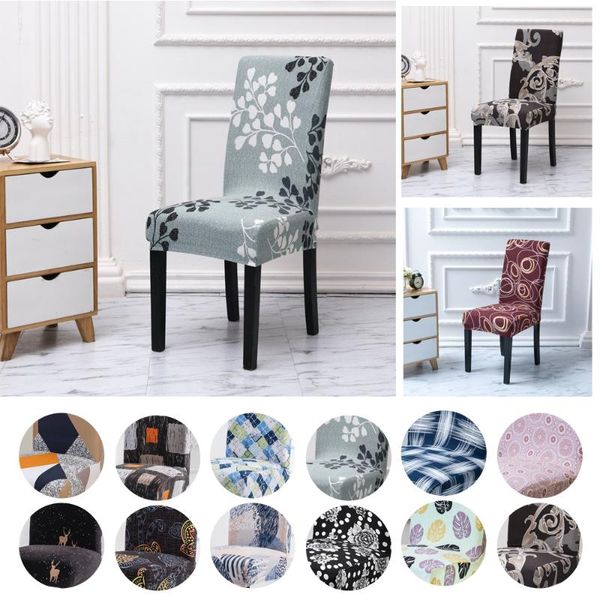 

chair covers solid color spandex cover elastic restaurant seat protective for wedding banquet