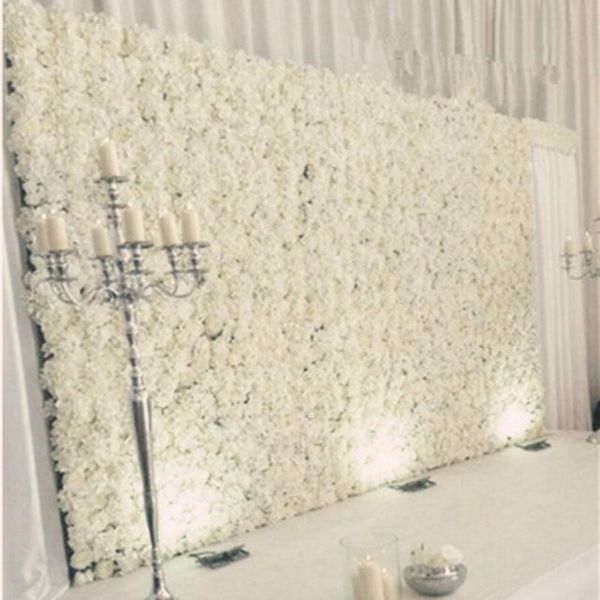 

artificial hydrangea dalia rose mix flower wall wedding backdrop pillar road lead decoration supplies 20pcs/lot decorative flowers & wreaths